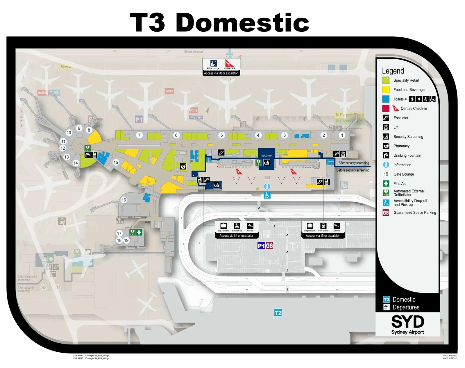 T3 Domestic Map Images